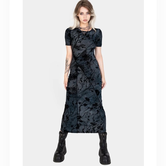 NWT Disturbia Wytchelm Bodycon Midaxi Dress size US 8 - Picture 2 of 11